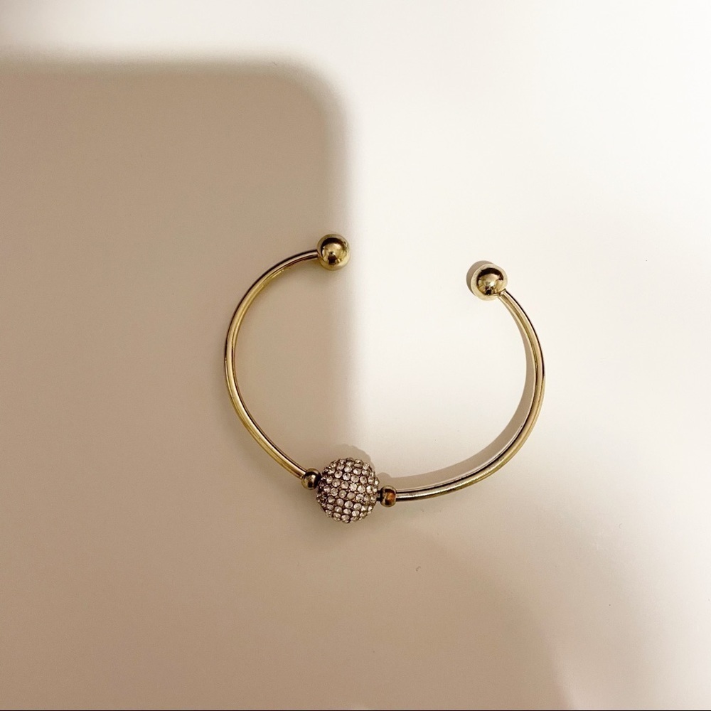 Express Gold Tone Bangle - Picture 8 of 11